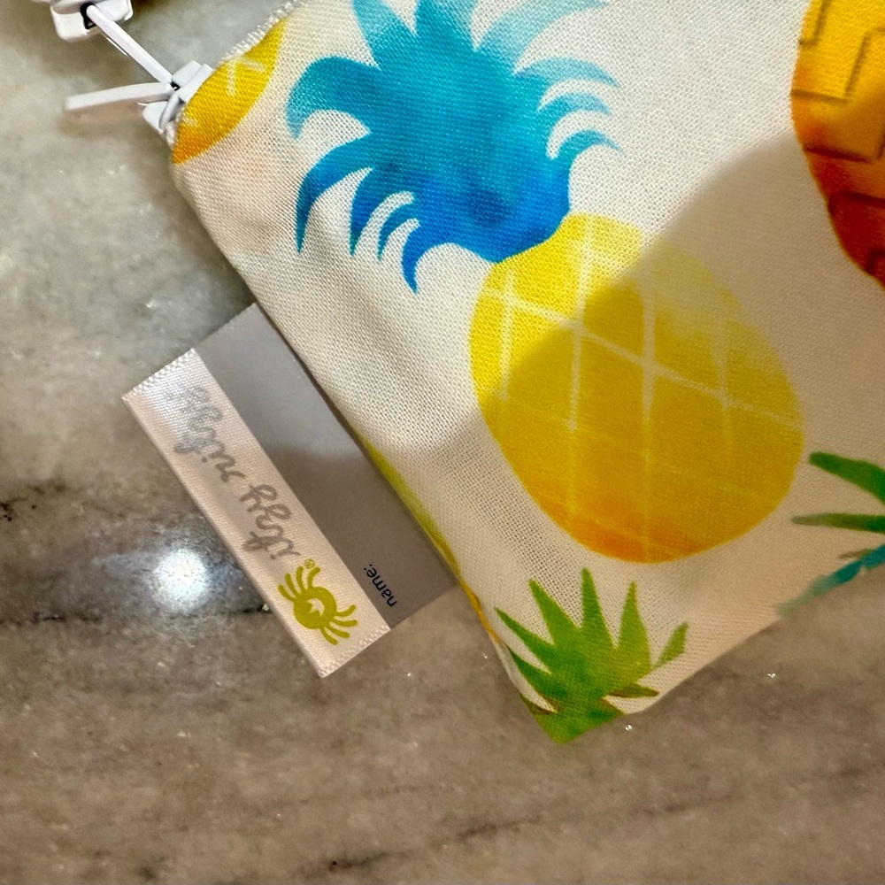 Itzy Ritzy Tropical Pineapple Pouch - Picture 3 of 6